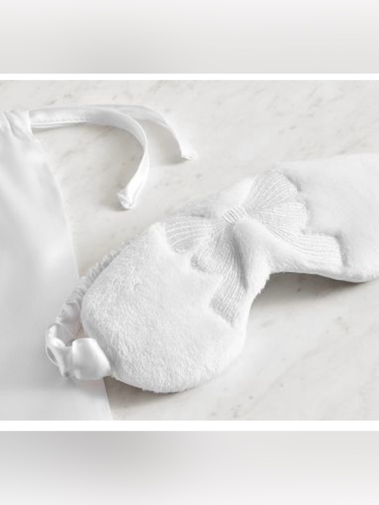 Pottery Barn Other - Monique Lhuillier Hope Eye Mask, Snow White